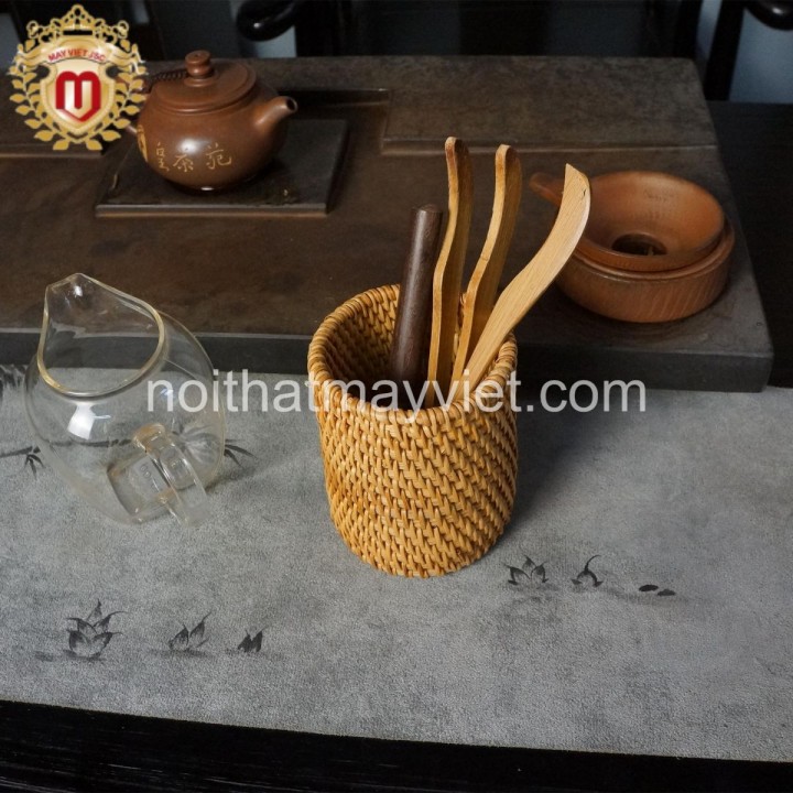 Lọ Mây Tre Đựng Đồ LMT002